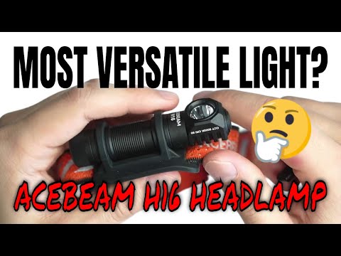 Acebeam H16: The Most Comfortable Dual Headlamp/Flashlight You&#039;ll Ever Use!
