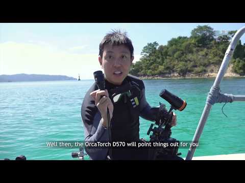 OrcaTorch D570-GL Laser Dive Light Review