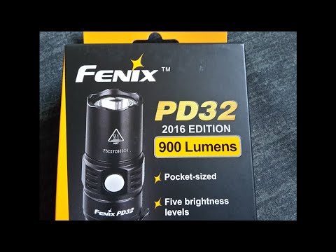 Fenix PD32 2016 Edition (CREE XP-L HI LED) Review Part 1: Overview