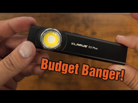 Klarus Makes and Excellent EDC Flashlight (E5 Plus, $20!)