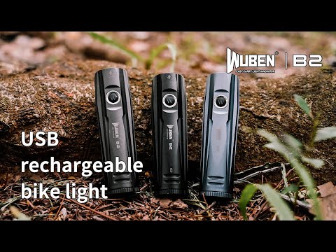 WUBEN B2 delivers a maximum 1300 lumens, for both urban commuting and riding on unlit roads.