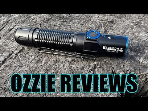 Olight Warrior 3s Torch / Flashlight (with testing)