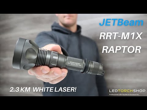 Jetbeam RRT-M1X LASER Flashlight | 2300 METRE THROW