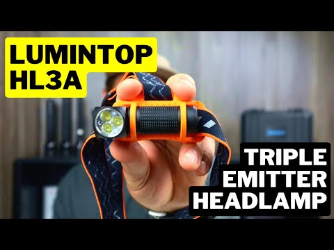 TRIPLE Emitter HEADLAMP | Lumintop HL3A