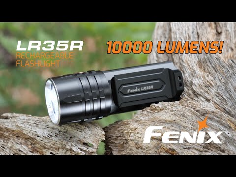 Fenix LR35R Rechargeable Flashlight - 10000 Lumens!!