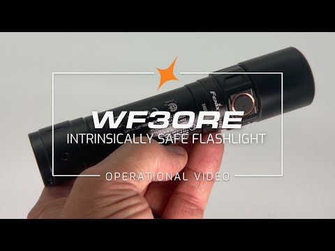 Fenix WF30RE Intrinsically Safe Flashlight Demonstration Video
