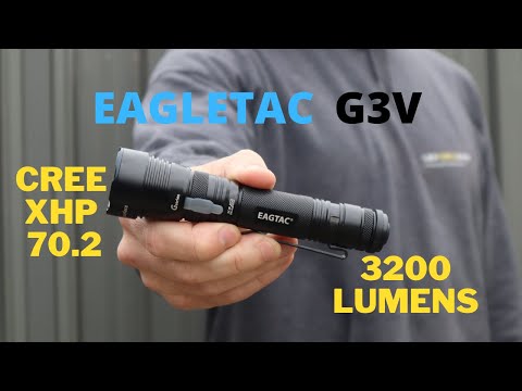 Eagletac G3V | CREE XHP 70.2 3200 Lumens