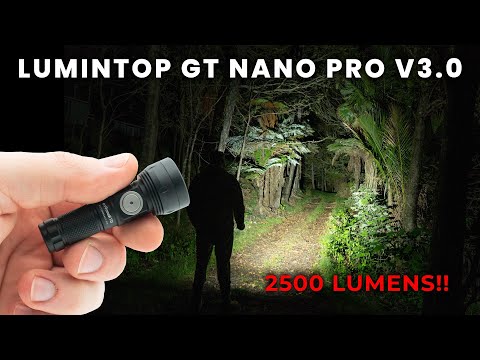 This wee light is bright! Lumintop GT Nano Pro V3.0