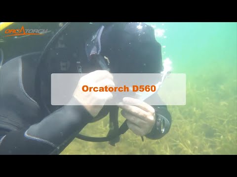 OrcaTorch D560 Affordable Dive Light Small and Light Weight