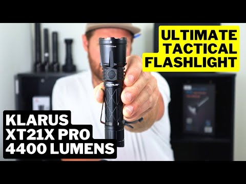 IS This The ULTIMATE Tactical Flashlight?? | Klarus XT21X Pro 4400 Lumens