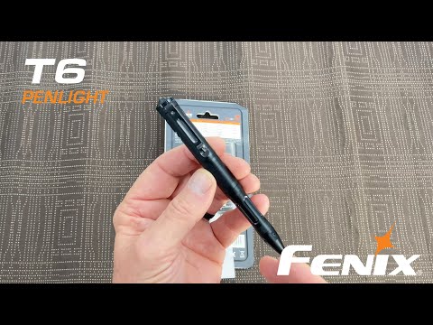 Fenix T6 Penlight - 80 Lumen Flashlight and Pen All-In-One