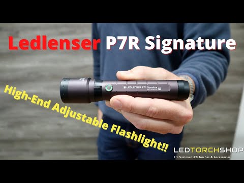 Ledlenser P7R SIGNATURE | HIGH-END ADJUSTABLE Flashlight 2000 LUMENS