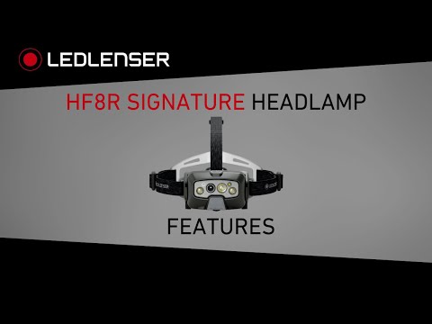Ledlenser HF8R Signature Headlamp Features