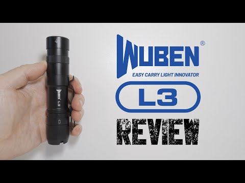 WUBEN L3 - Tactical 3000 lumens flashlight &amp; power bank