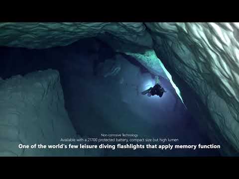 XTAR D26 2500 Diving Flashlight Introduction Video