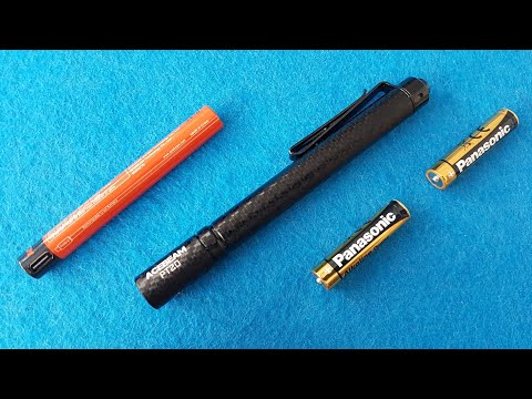 ACEBEAM PT20: Alimentación variada en formato bolígrafo y con 500 lúmenes.