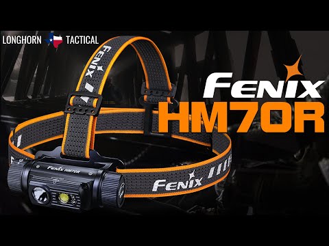Fenix HM70R - 1600 Lumen 4x LED - USB-C Rechargeable Headlamp