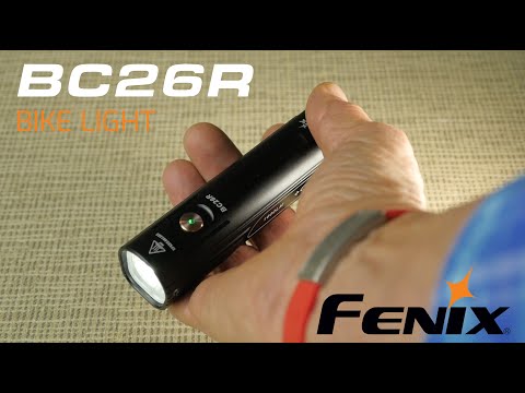 Fenix BC26R Bike Light Video - Max 1600 Lumens