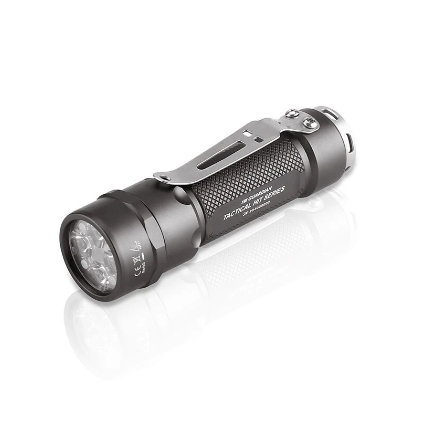 JETBeam 1M Guardian Compact (White, Red, Green LED) 1200 Lumen Flashlight - 115 Metres