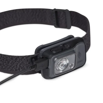 Black Diamond Cosmo 350-R Rechargeable 350 Lumen Red/White LED Headlamp - Graphite - Image 6