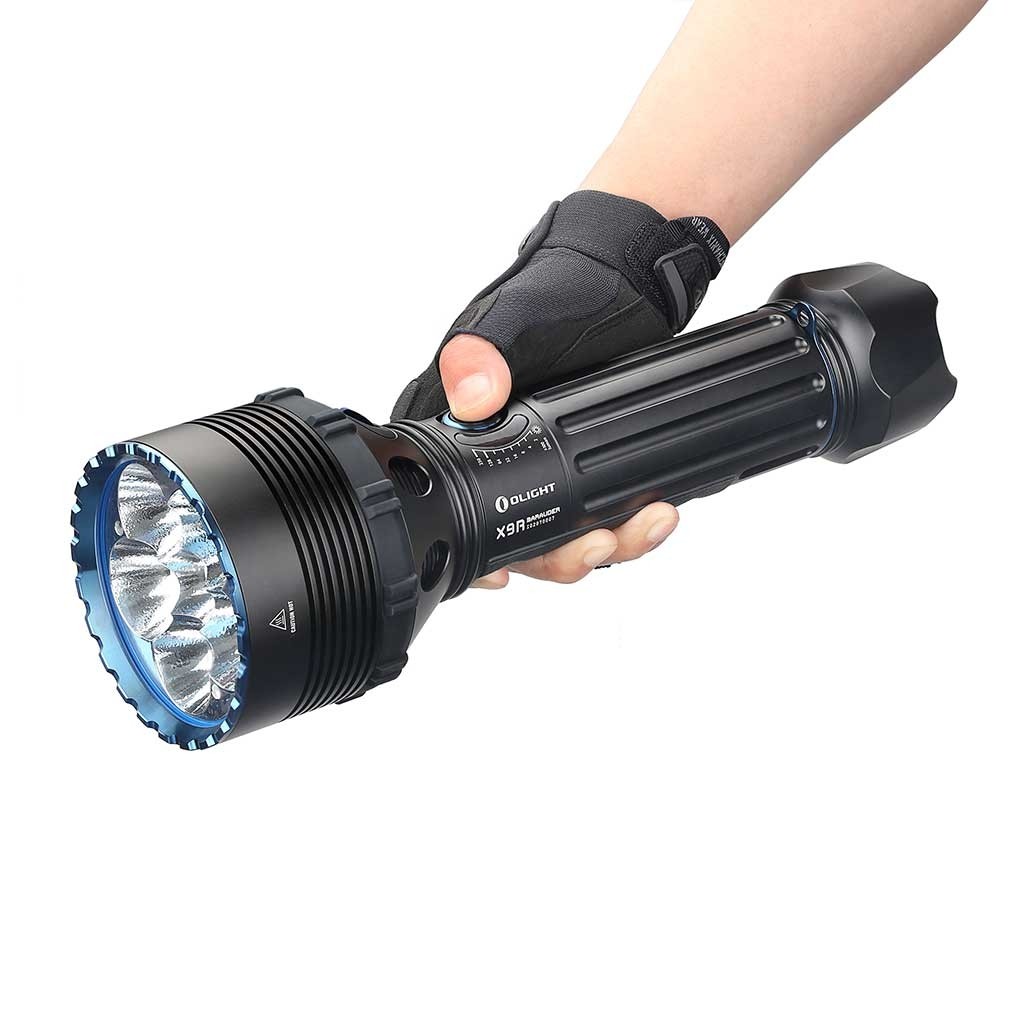 Olight X9R Marauder Rechargeable 25000 Lumen LED Searchlight - 630 Metres