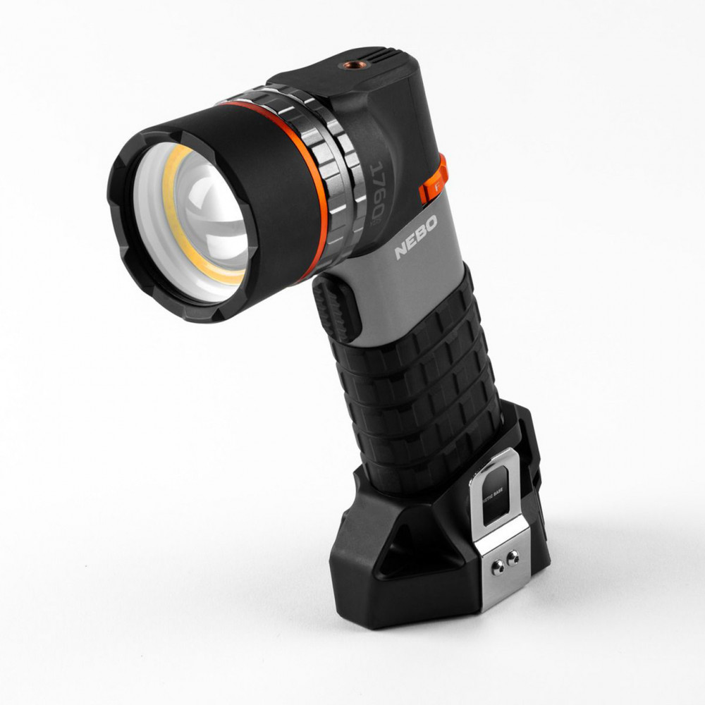 NEBO Luxtreme SL100 1.6KM Rechargeable LEP Spotlight