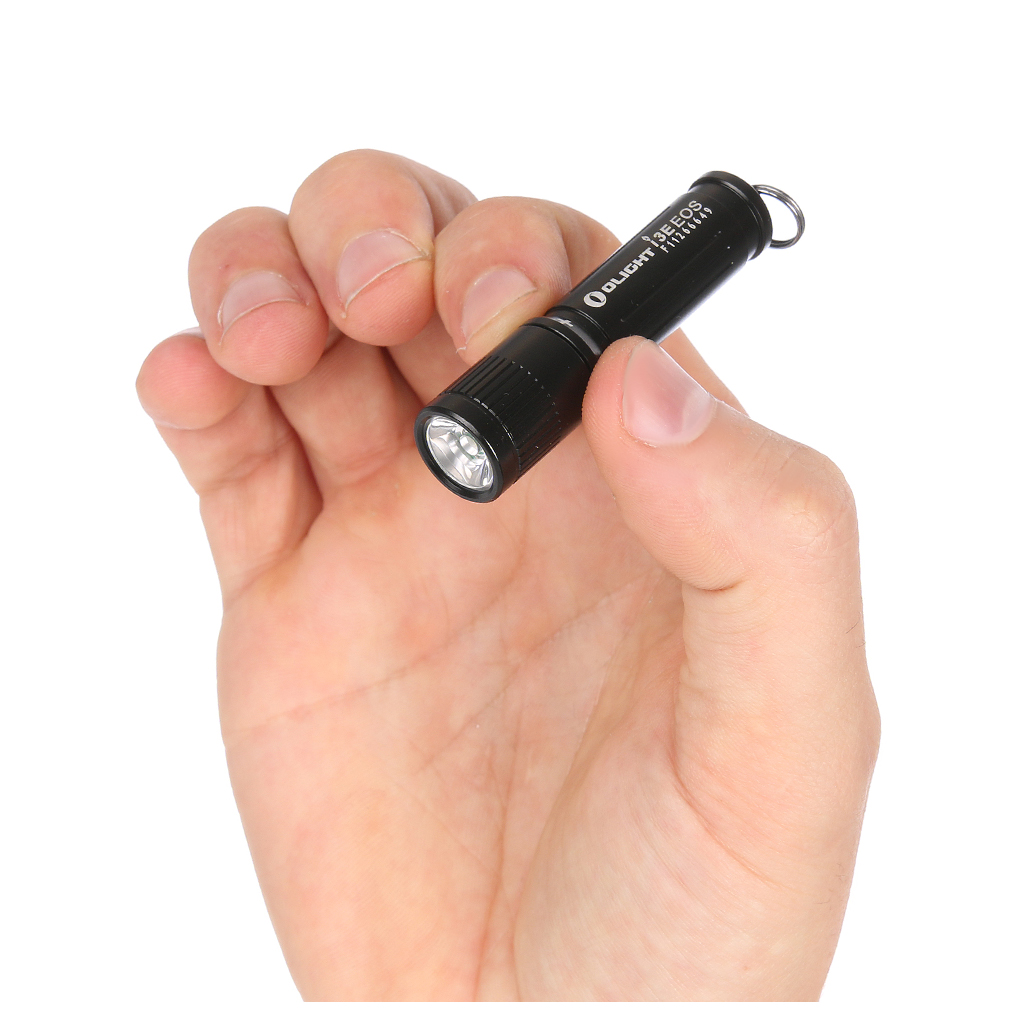 Olight i3E EOS 90 Lumen Keychain Light, 1AAA - Black