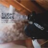NEBO Newton 1000 Flashlight, 1000 Lumens, 4AA - Image 7