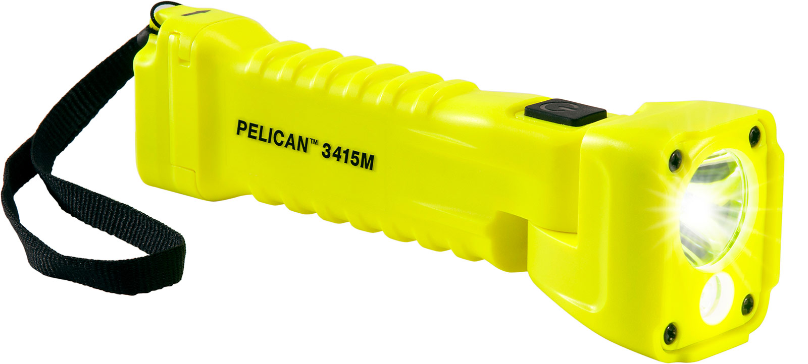 Pelican 3415M Right Angle 336 Lumens Light (Magnet version) Safety Certified  (3AA)