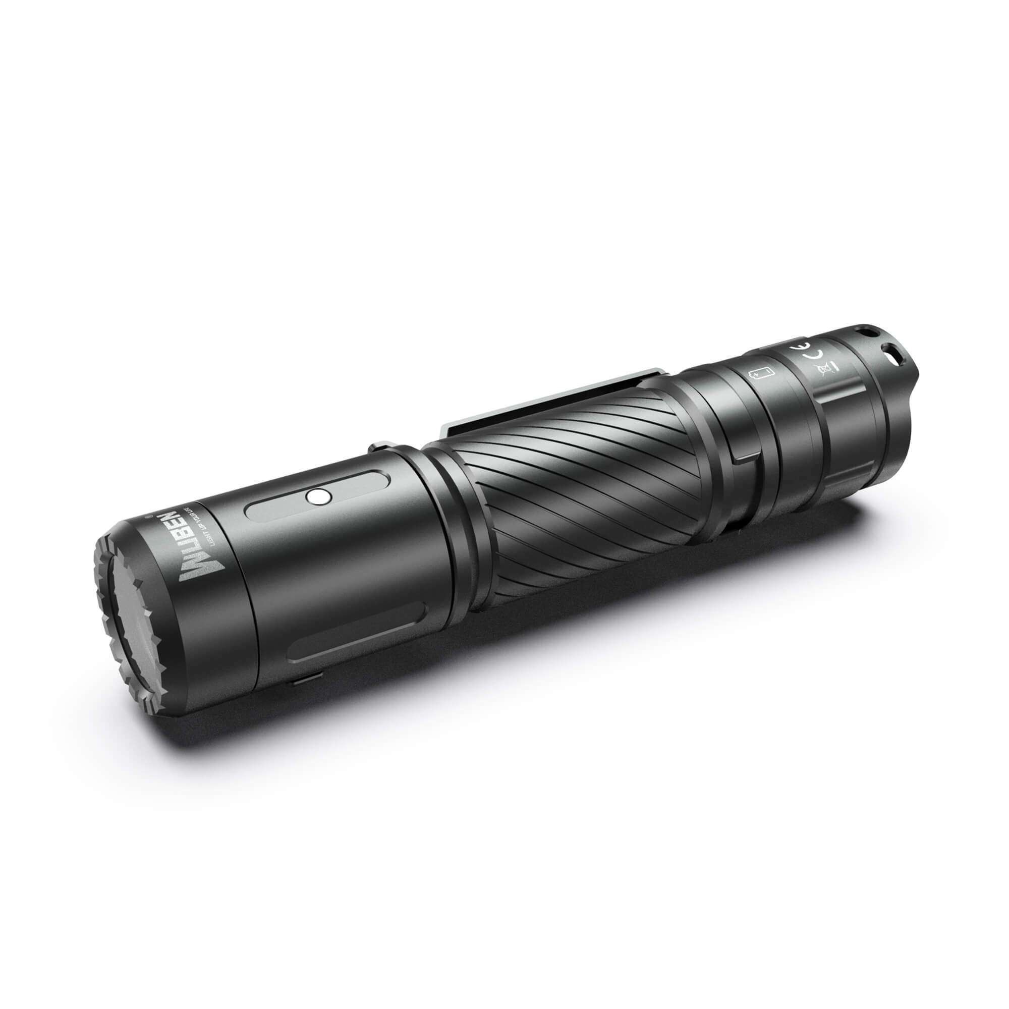 Wuben C3 Rechargeable Compact 1200 Lumen Flashlight - 179 Metres