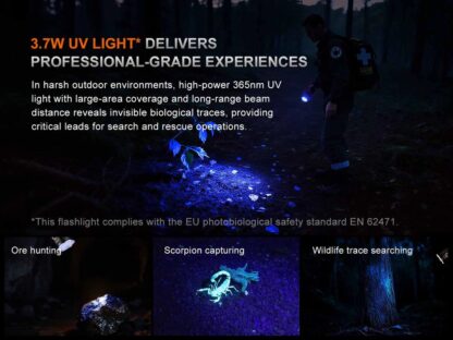 Fenix LR35R PRO Compact USB-C Rechargeable Searchlight - 10,000 Lumens, 500 Metres - Image 10