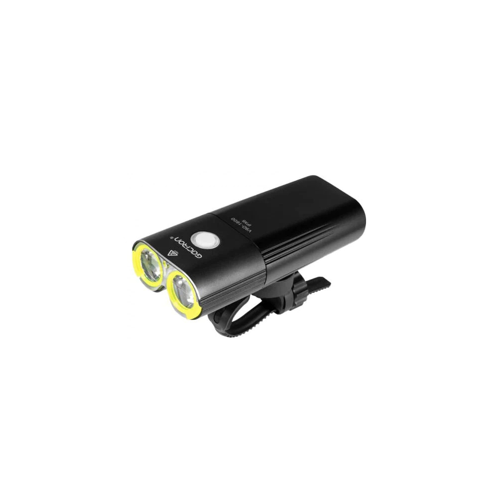 Gaciron V9DP-1600 Rechargeable 1600 Lumen Bike Light/Power Bank with Wired Remote Switch
