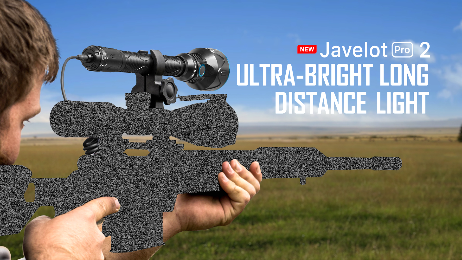 Olight Javelot Pro 2 Rechargeable 2500 Lumen Hunting Kit - 1050 Metres