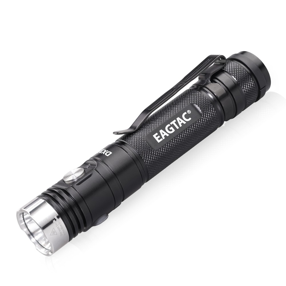 Eagtac DX3L MKII Micro-USB Rechargeable 3100 Lumen Torch - 257 Metres