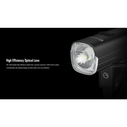 Olight RN1500 Rechargeable GoPro Compatible 1500 Lumen Bike/Helmet Light - Image 8