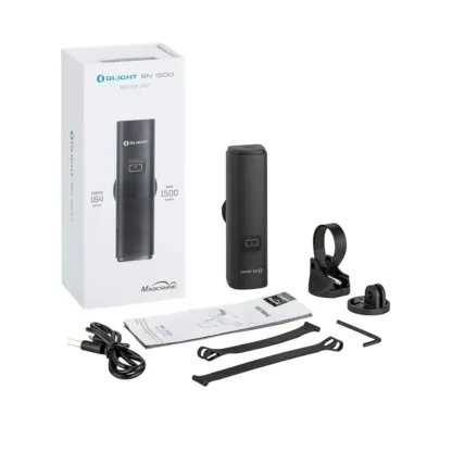 Olight RN1500 Rechargeable GoPro Compatible 1500 Lumen Bike/Helmet Light - Image 18