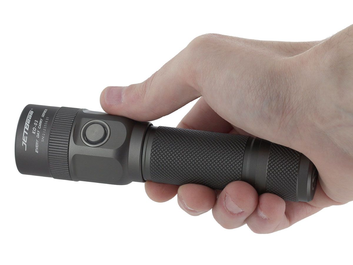 JETBeam KO-03 Rechargeable 2400 Lumen Flashlight - 326 Metres