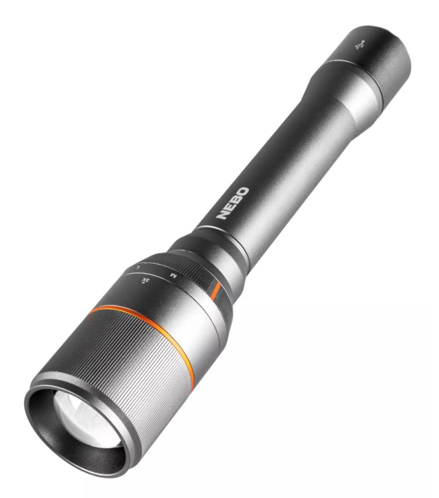 NEBO Davinci 5000L Flashlight with Power Bank - Rechargeable