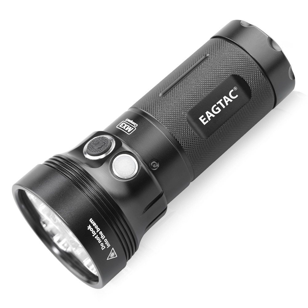 Eagtac MX3T-C Type-C Rechargeable 10000 Lumen Compact Searchlight/Power Bank - 531 Metres