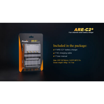 Fenix ARE-C2+ 4-Channel Battery Charger - Image 4