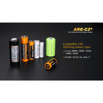Fenix ARE-C2+ 4-Channel Battery Charger - Image 8