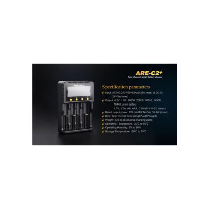 Fenix ARE-C2+ 4-Channel Battery Charger - Image 6
