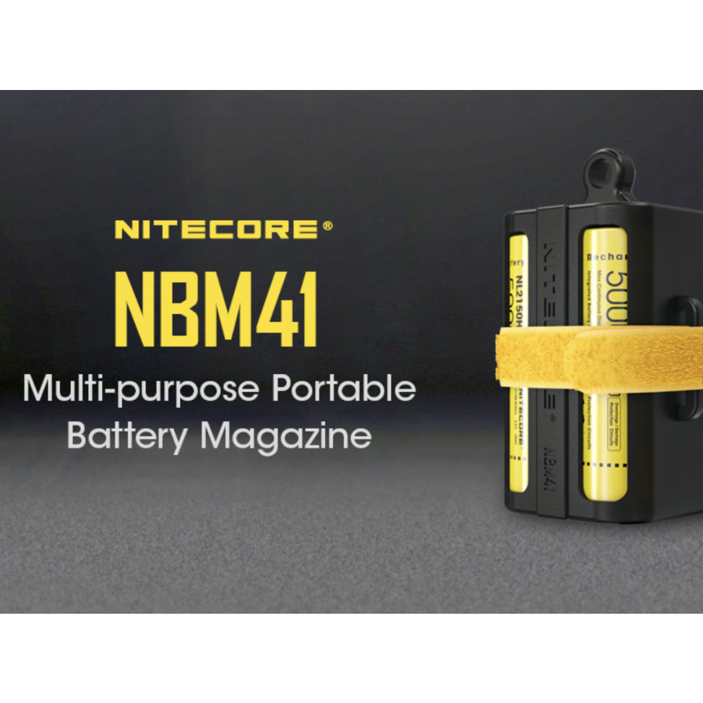 Nitecore NBM41 Portable Battery Magazine