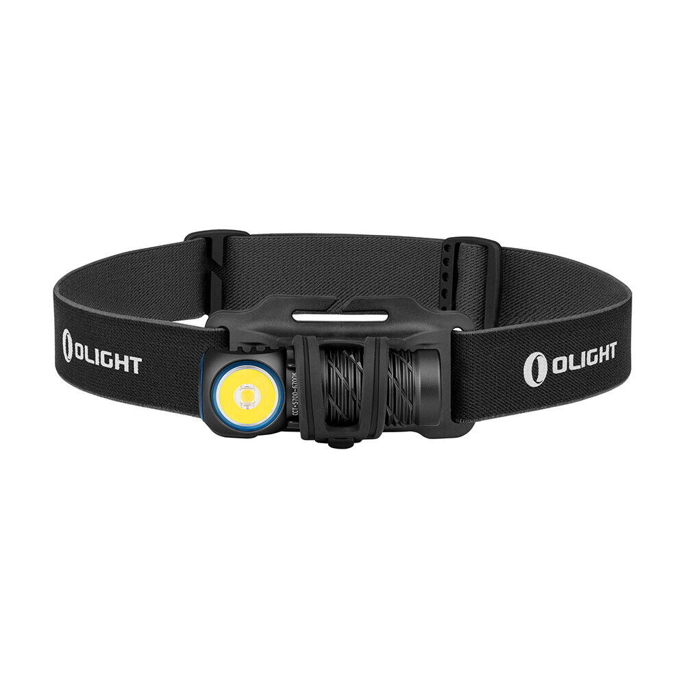 Olight Perun 2 Mini Rechargeable 1100 Lumen Torch/Headlamp - 150 Metres, Red and White LED