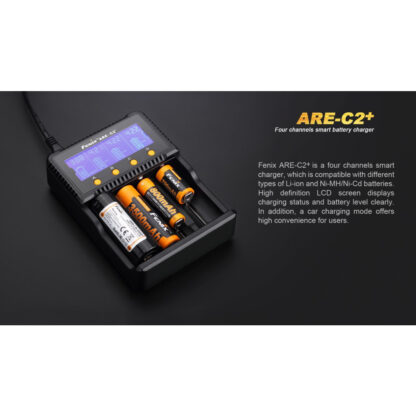 Fenix ARE-C2+ 4-Channel Battery Charger - Image 2