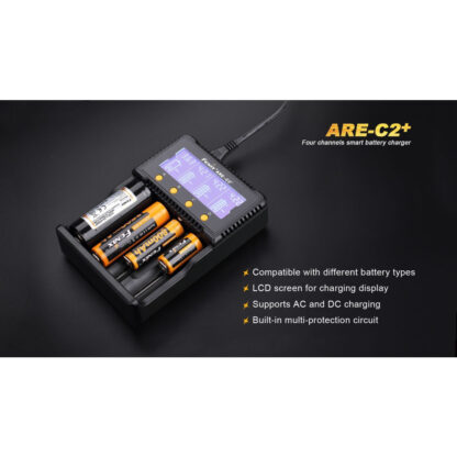 Fenix ARE-C2+ 4-Channel Battery Charger - Image 9