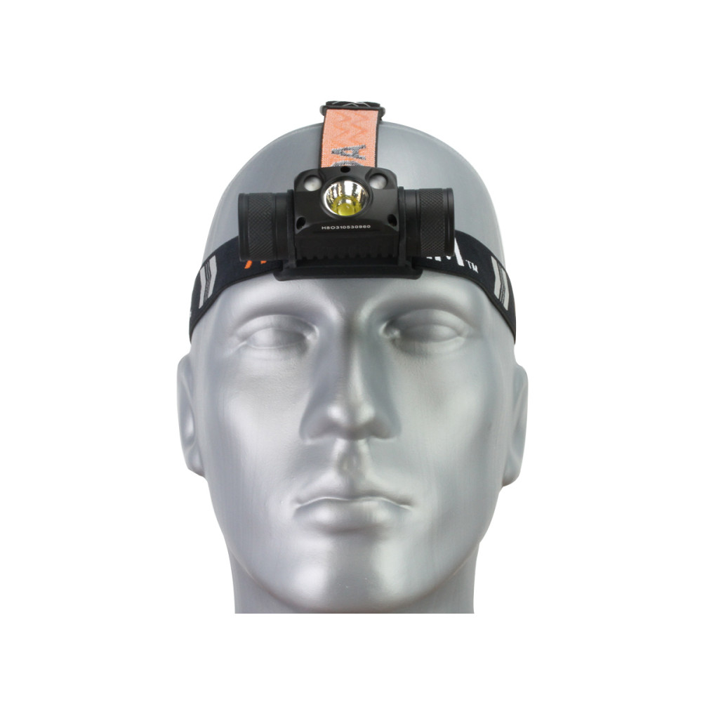 AceBeam H30 4000 Lumen Red, Green, and White Light Rechargeable Headlamp