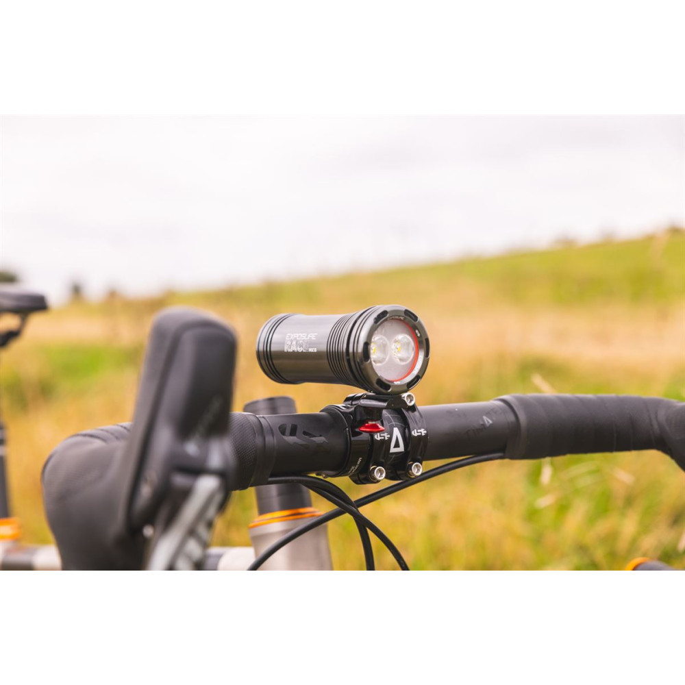 Exposure Lights Race Mk17 Rechargeable 2600 Lumen Bicycle Light - Gun Metal Black