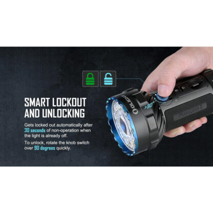 Olight Marauder 2 Rechargeable 14000 Lumen Searchlight - 800 Metres - Image 4