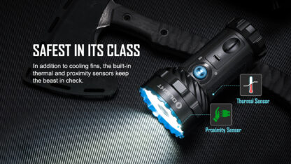Olight Marauder 2 Rechargeable 14000 Lumen Searchlight - 800 Metres - Image 5